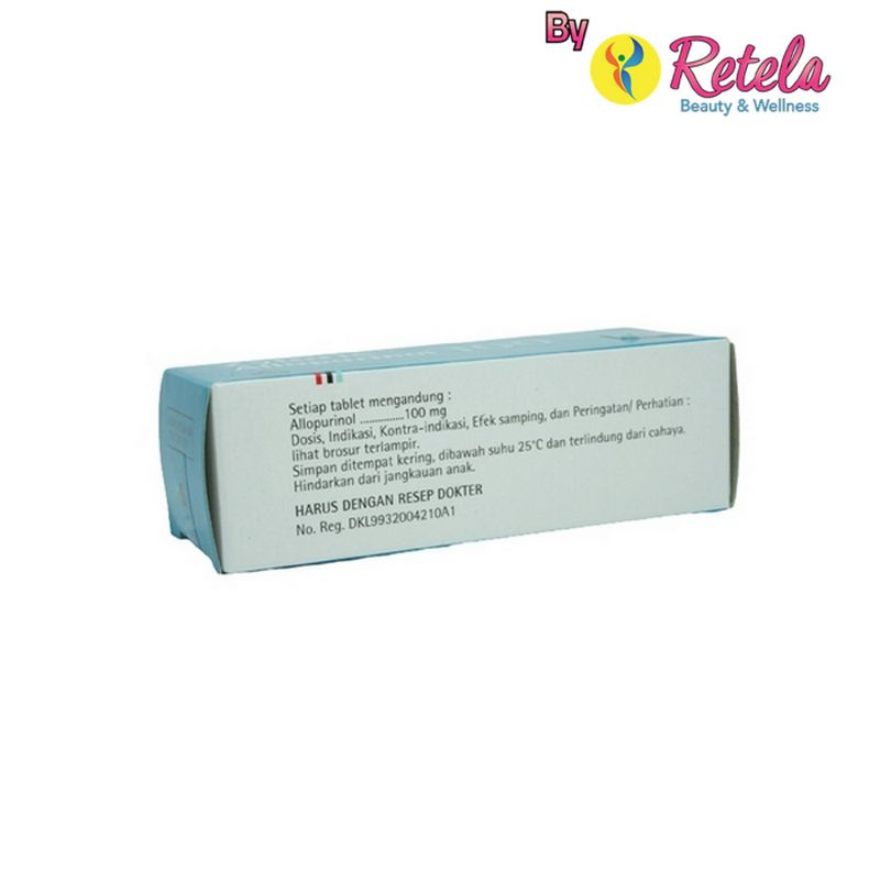 Zyloric 100mg 1 Strip 10 Tablet