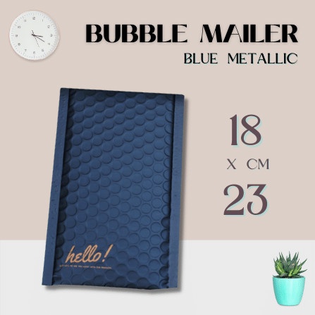

[SC] AMPLOP BUBBLE | BUBBLE MAILER | BUBBLE PACKING OLSHOP DARK BLUE 18X23