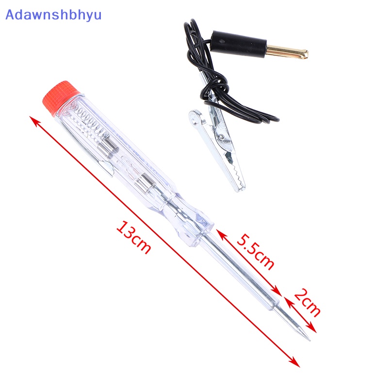 Adhyu 6V-24V DC Probe Light System Test Lamp Auto Lampu Mobil Pena Tegangan Tester Detector ID