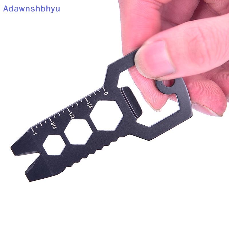 Adhyu Gantungan Kunci Pembuka Kartu Alat Multi Fungsi Outdoor Dengan Gadget Serbaguna Tool ID