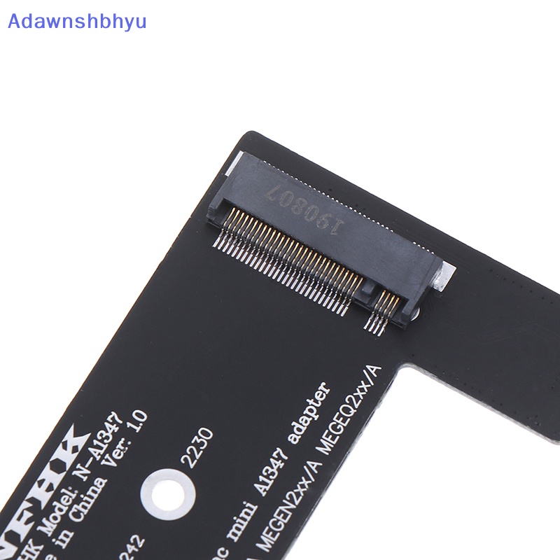 Adhyu PCI-Ex4 M.2 NGFF NVME AHCI SSD converter card adapter Untuk 2014macbook mini A1347 ID