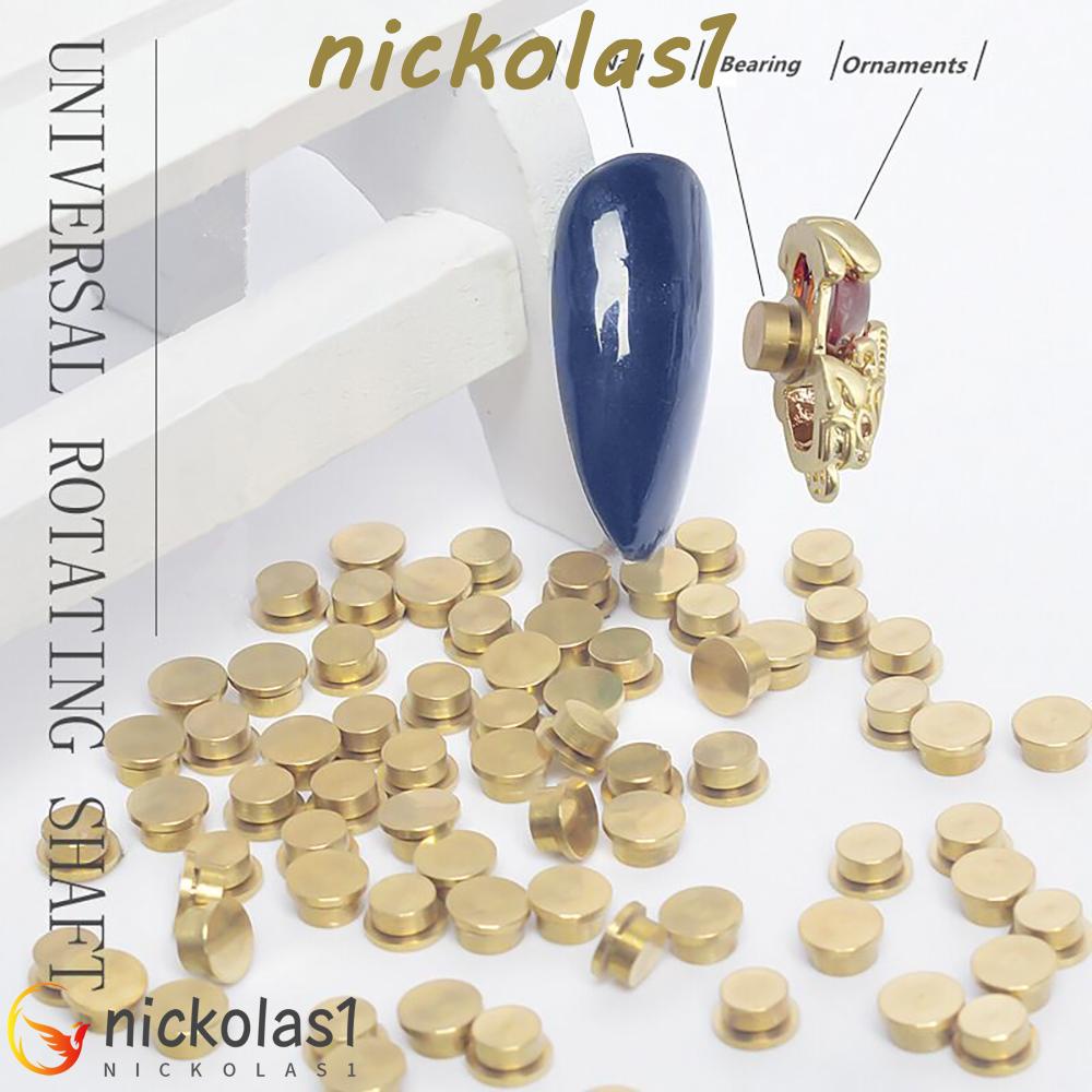 Nickolas1 Perhiasan Bantalan DIY Putaran Kecepatan Tinggi Universal Rotating Shaft Nail Art Dekorasi