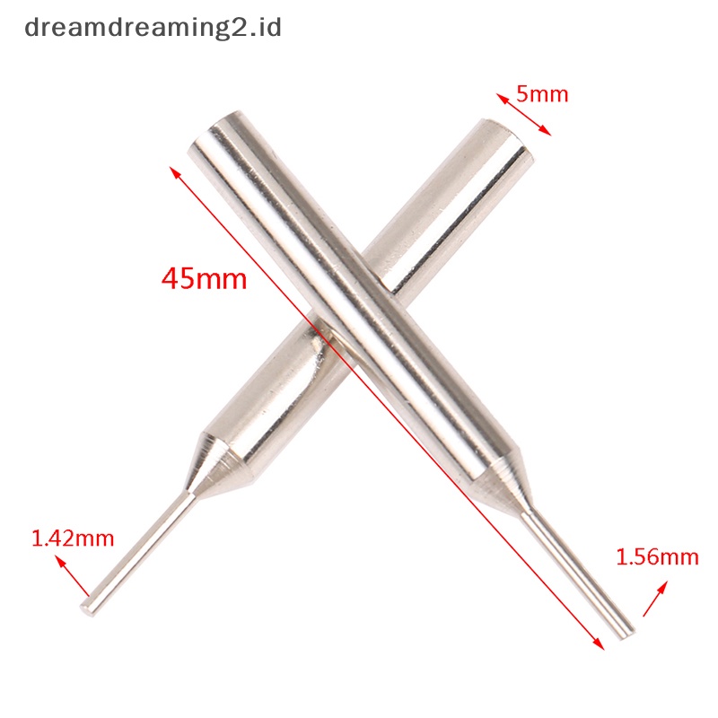 (drea) 1pc Dismoung Pin Untuk GOSO Pengganti Pin Flip Lipat Kunci Memperbaiki Alat Penghilang Split Pin Memperbaiki Bongkar Pasang Alat Cancel Pin //