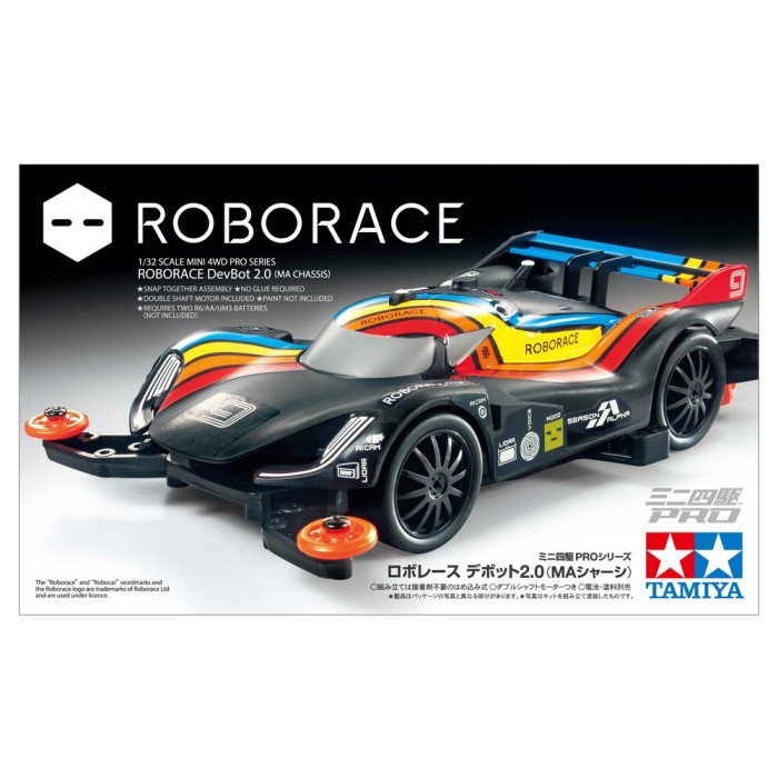 Tamiya Mini 4WD 18656 Roborace Devot  MA Chassis