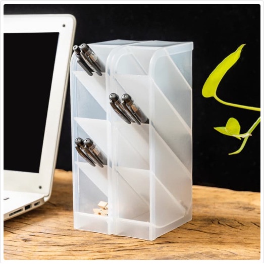 

ARS04 Tempat Pulpen Pensil/Pen Container/Tempat Alat Tulis/Pensil Rack - Hitam