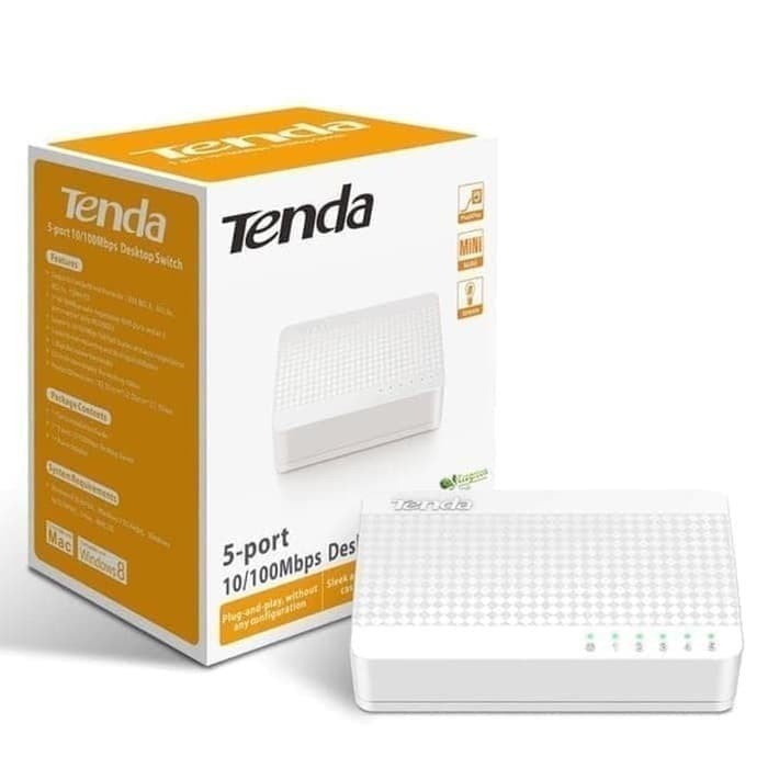 Tenda S105 5 Port Ethernet Switch 5 Ports Switch Internet