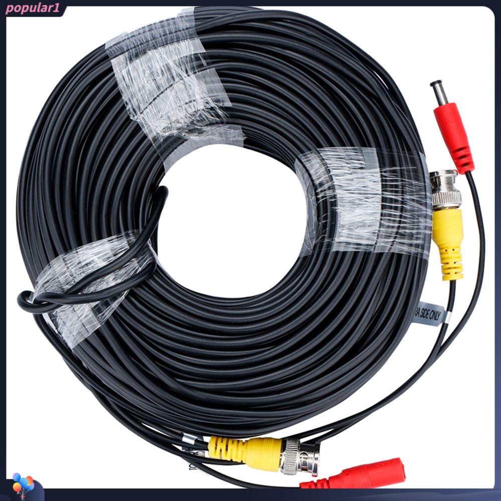 Populer Kabel BNC Security Pengintai Kamera CCTV 5-20m Kabel Video