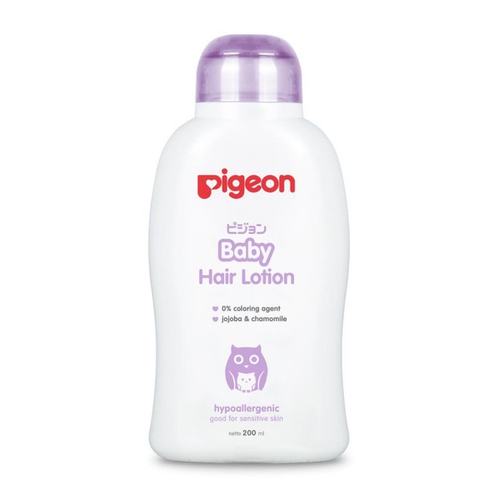 Pigeon Baby Hair Lotion with Jojoba &amp; Chamomile Paraben Free - 200 ml