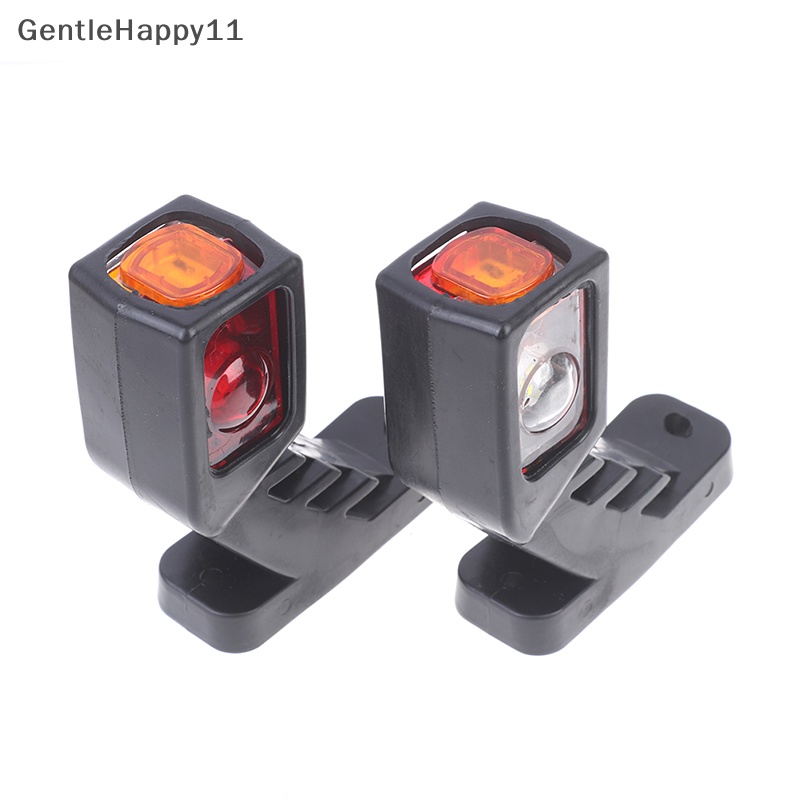 Gentlehappy 2x Lampu Led Side Marker Tangkai Garis Besar Lampu Indikator Truk Trailer12/24v id