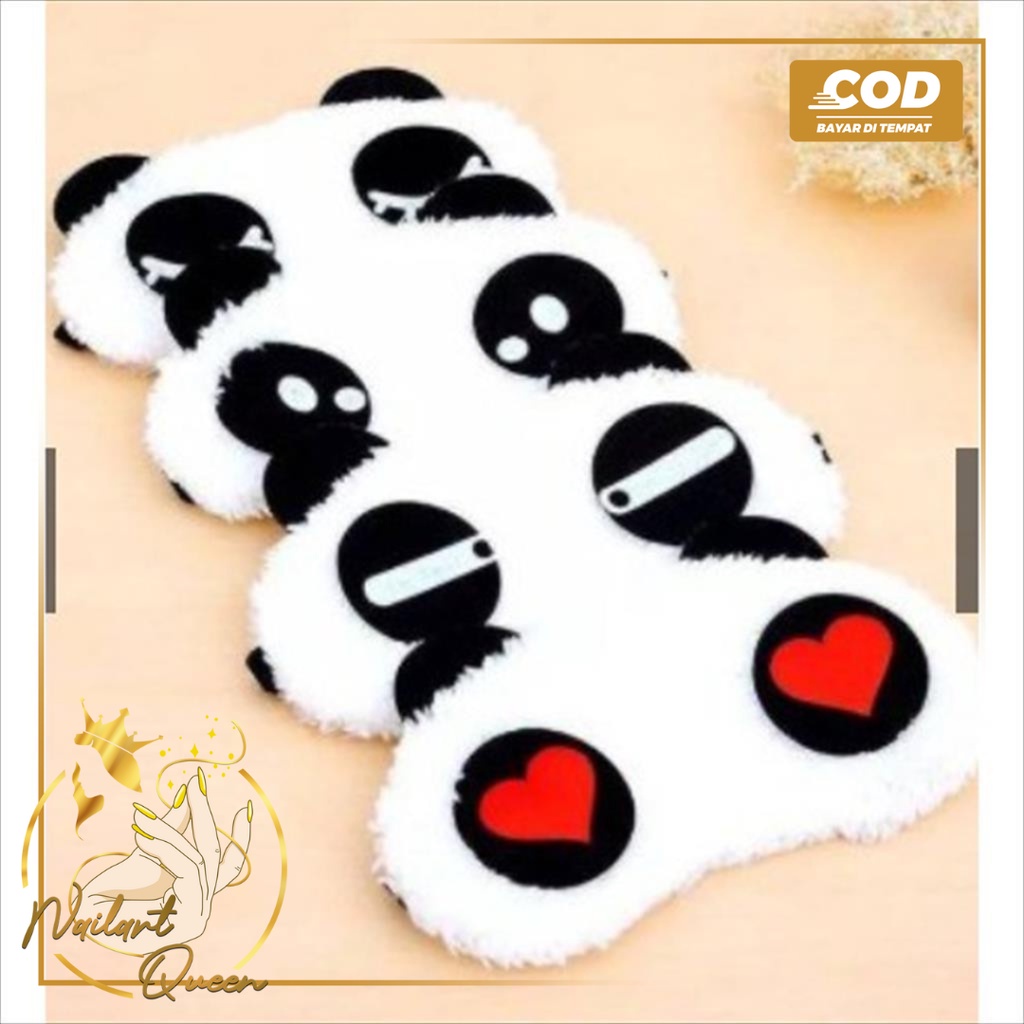 PENUTUP MATA SLEEPING EYE COVER KARAKTER LUCU promo