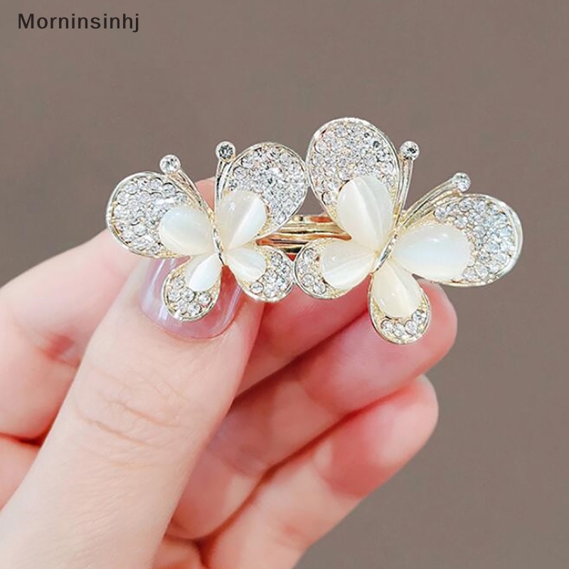 Mornin Bros Berlian Imitasi Untuk Wanita Opal Trendy Elegan Kupu-Kupu Brooch Pin Perhiasan Pesta Pernikahan Hadiah id