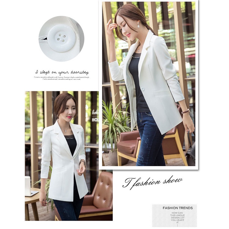 (SD002) Baru - SUIT LONG BLAZER / BLAZER PANJANG