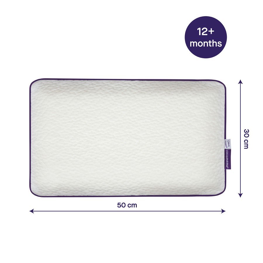Clevamama Baby Clevafoam® Toddler Pillow | Bantal Bayi 12 Bulan+