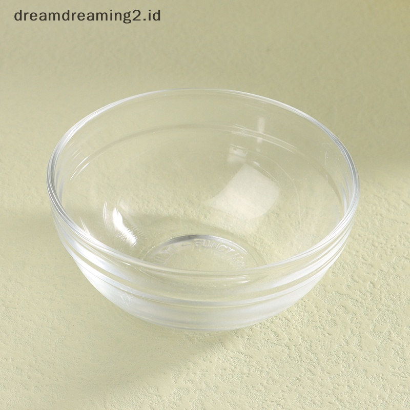 (drea) Masker Wajah spa Kaca Minyak Kecantikan Mixing Bowl Brush Alat Perawatan Wajah Travel DIY //