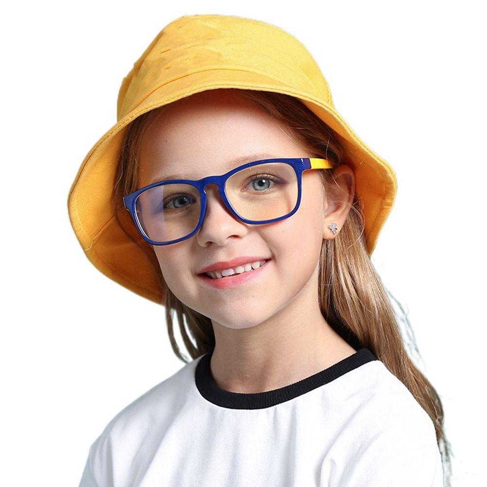 Lily Kacamata Yang Nyaman, Kacamata Anak Komputer, Fashion Anti-Cahaya Biru Silikon Pelindung Mata Bingkai Ultra Ringan Untuk Anak Laki-Laki Perempuan