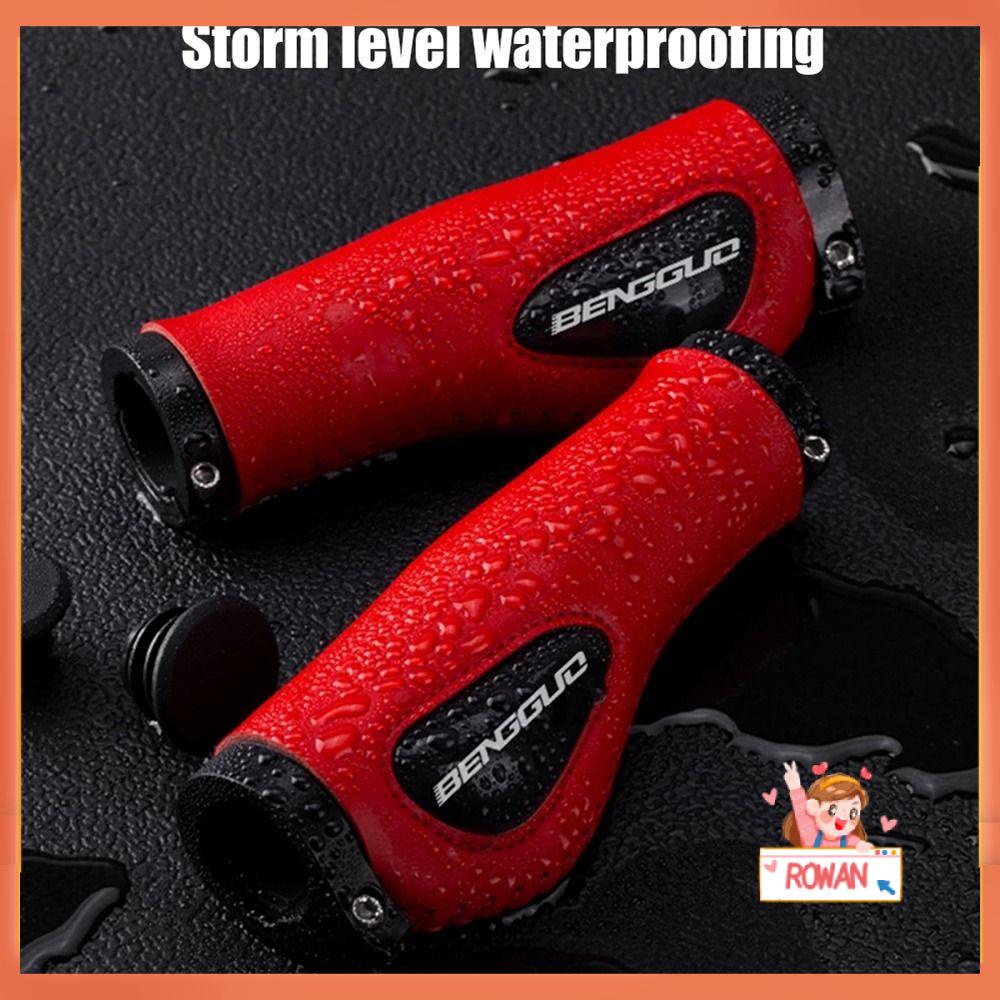 R-FLOWER Grip Sepeda Retro Olahraga Outdoor MTB Locking Grips Casing Cover