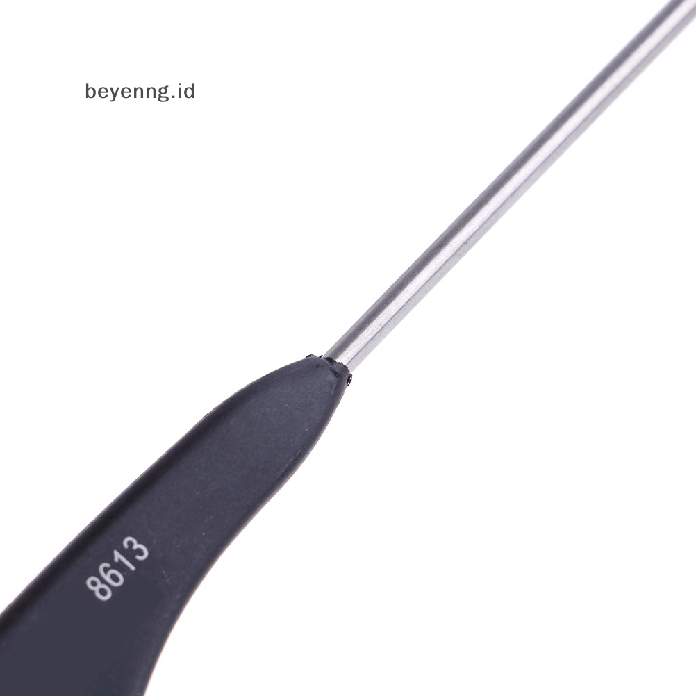 Beyen Sisir Ekor Rambut Profesional Salon Potong Sisir Styling Stainless Steel Berduri ID