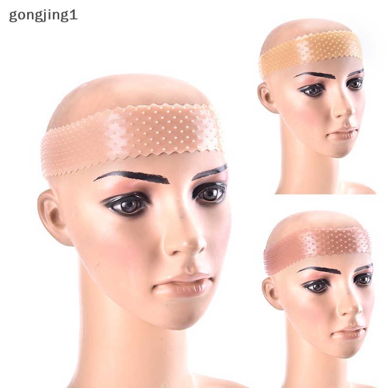 Ggg Non Slip Wig Grip Headband Silikon Transparan Wig Band Wig Aman Wig Gripper ID