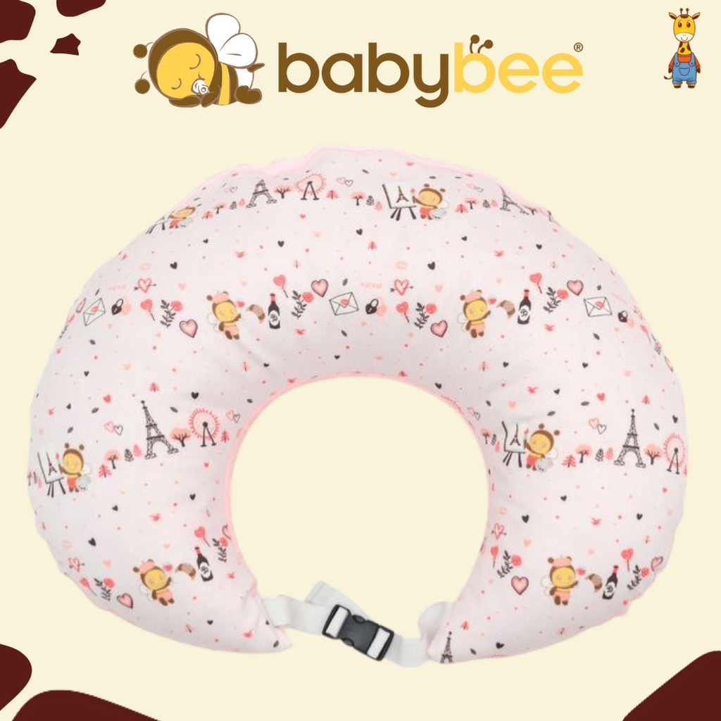 Babybee Nursing Pillow With Case - Bantal Bayi