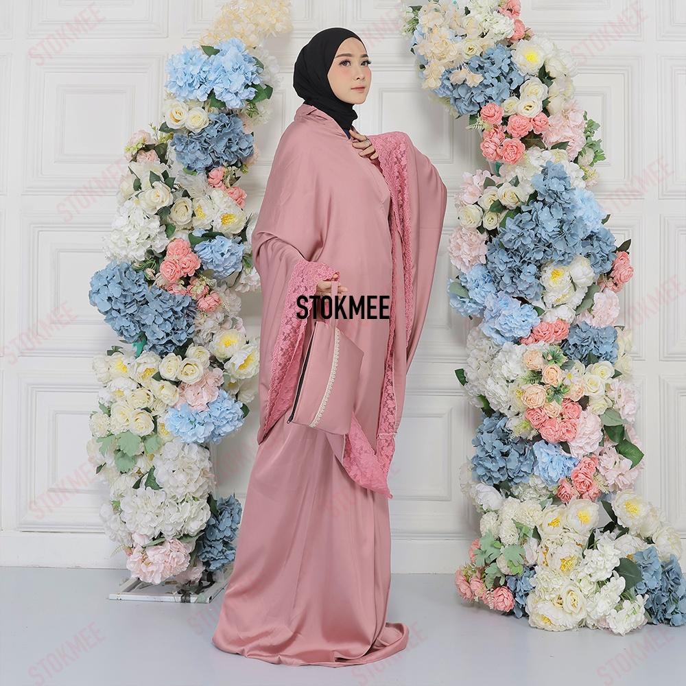 Mukena Armani Silk Premium Resleting 2in1 Bahan Berkualitas Tinggi untuk Kebutuhan Ibadah Anda