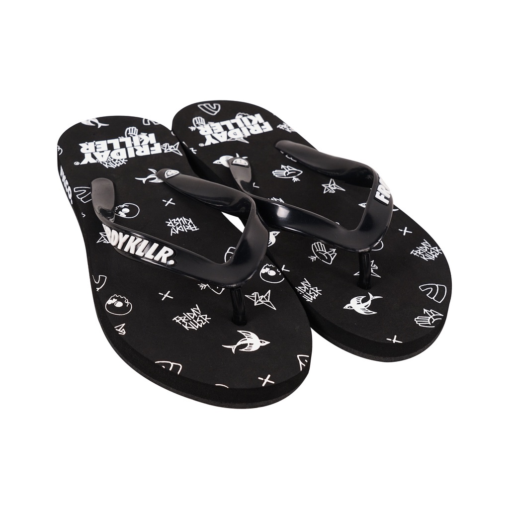 SANDAL JEPIT FRIDAY KILLER | VINT BLACK