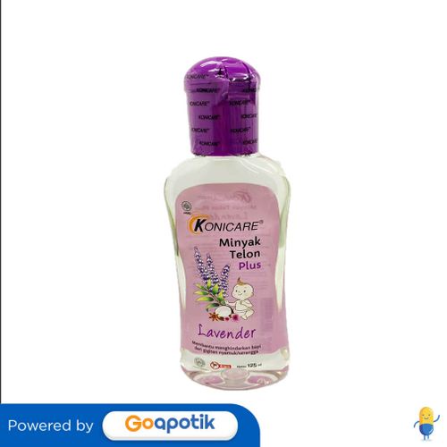 KONICARE MINYAK TELON PLUS LAVENDER 125 ML BOTOL