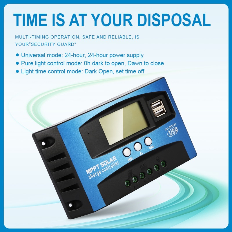 MPPT Solar Charge Controller 30A 12V/24V/48V/Solar Charger Controller Mppt 30A 12V 24V Panel Surya Mppt 30A