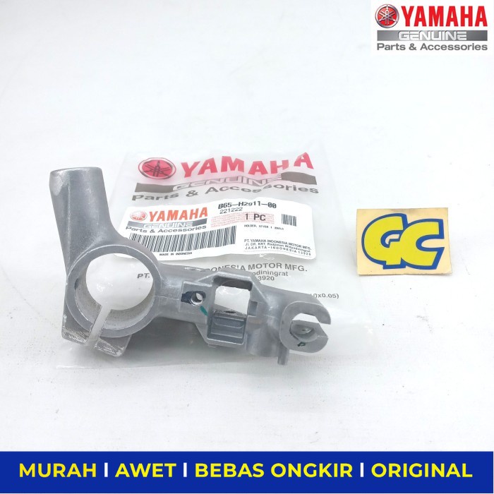 Dudukan Spion Kiri Silver Yamaha Aerox 155 Old All New Aerox Ori - Sparepart Sperpart Spare Part Mot