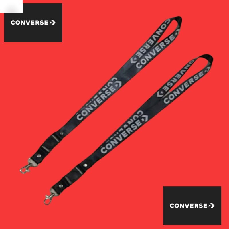 

Lanyard logo CONVERSE distro gantungan kunci gantungan id card termurah COD