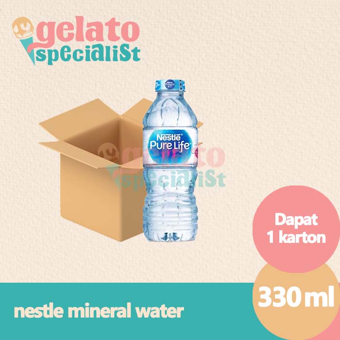 

Nestle Pure Life Air Mineral 330ml 1 dus isi 24pcs