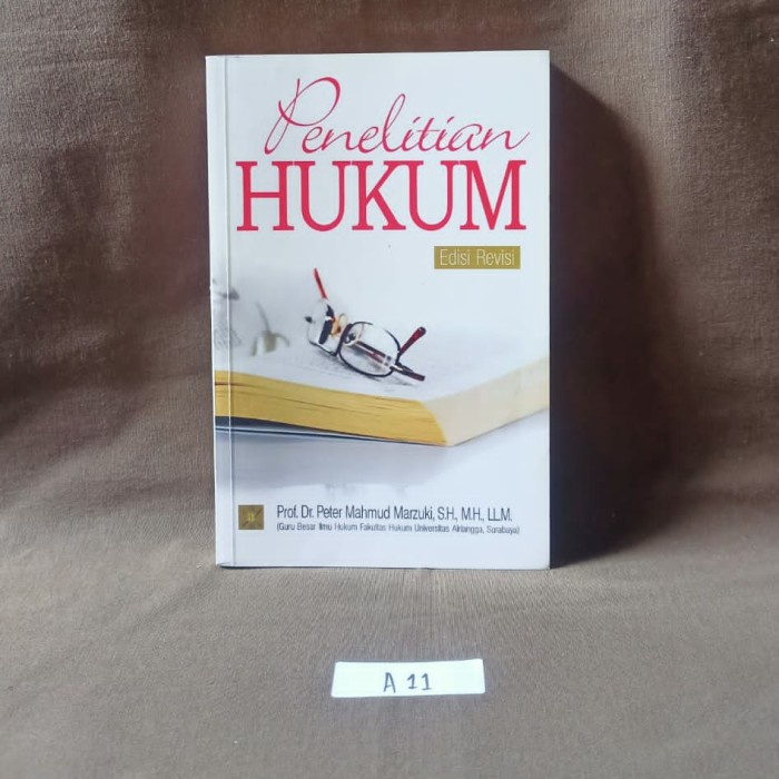Penelitian Hukum Edisi Revisi