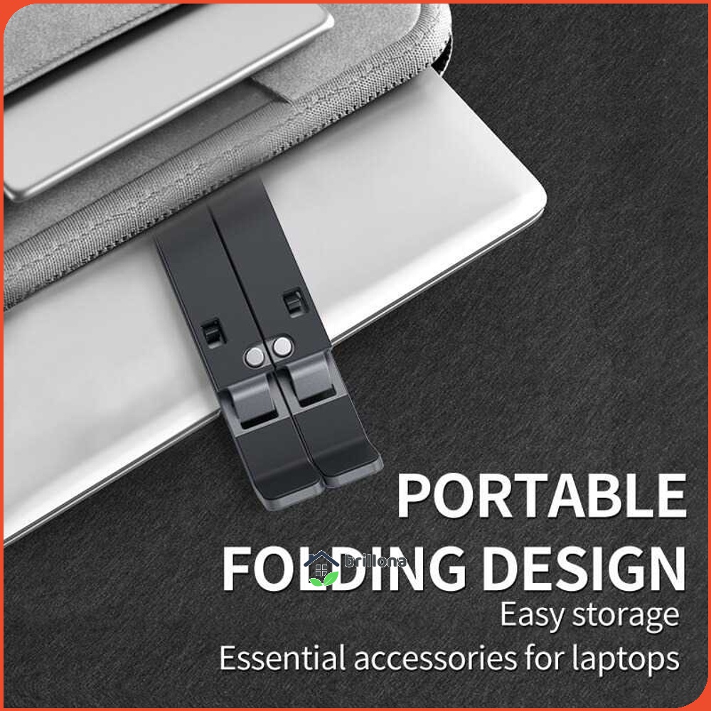 MC Laptop Stand Riser Foldable Adjustable Aluminium - N3