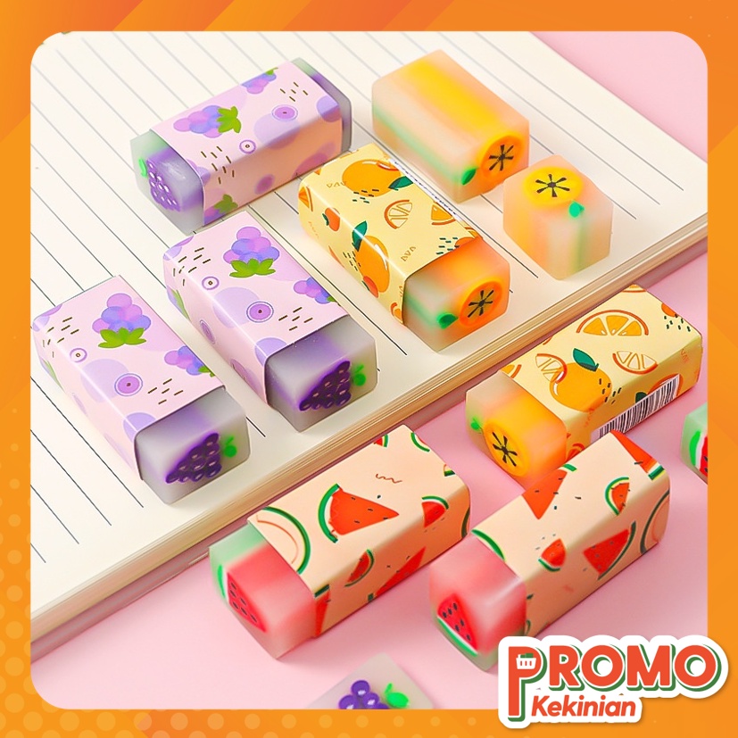

PROMO KEKINIAN - S5672 Penghapus Fruit Lucu / Penghapus Pensil Motif Buah Fruits Eraser / Fruits Eraser / Penghapus Motif Buah Murah