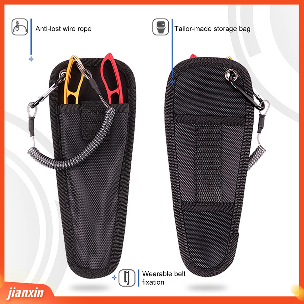 (In Stock) Tang Pemikat Pancing Multifungsi Kunci Pengaman Titanium Alloy Kekuatan Tinggi Pemotong Tali Memancing Gunting Memancing Aksesoris