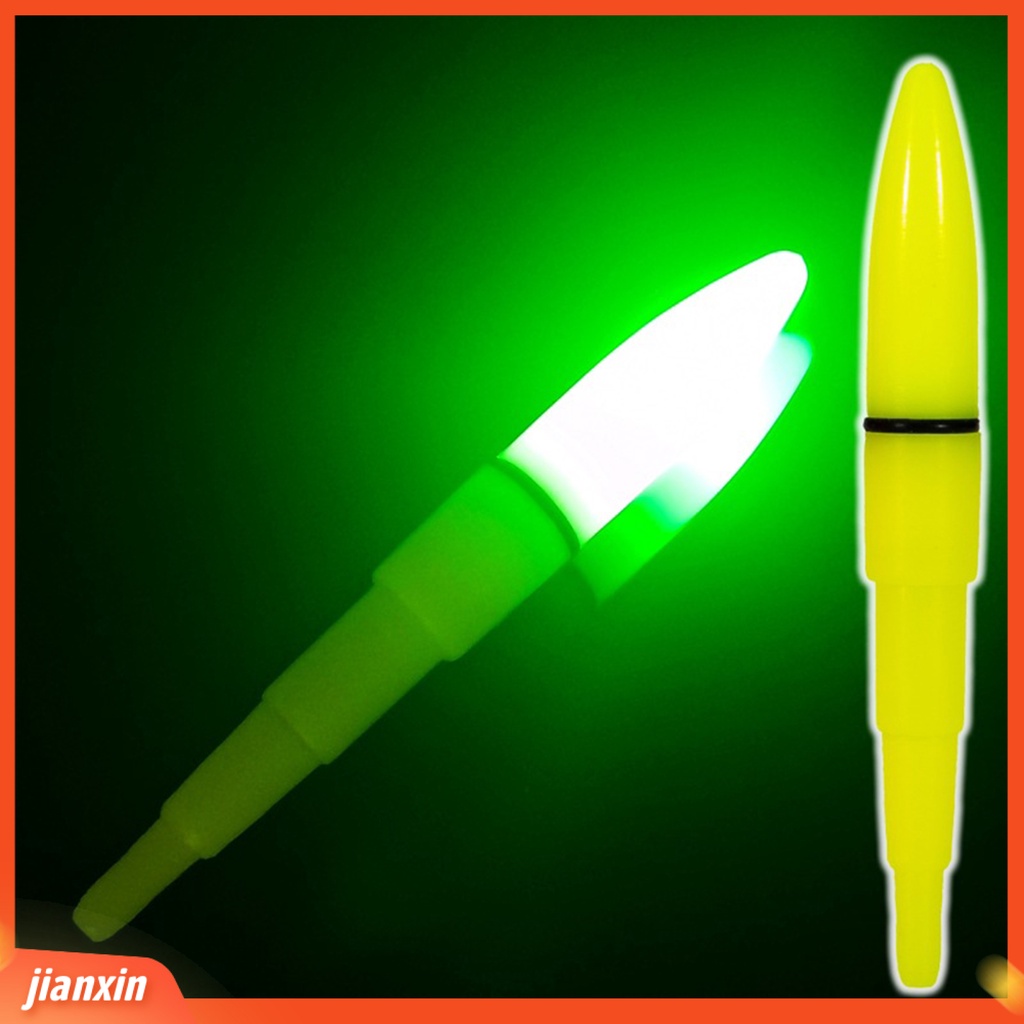 (In Stock) 10Pcs Lampu Ekor Apung Portabel Efek Bagus Aplikasi Luas Stik Glow Pelampung Mini Ringan Untuk Memancing Malam Hari