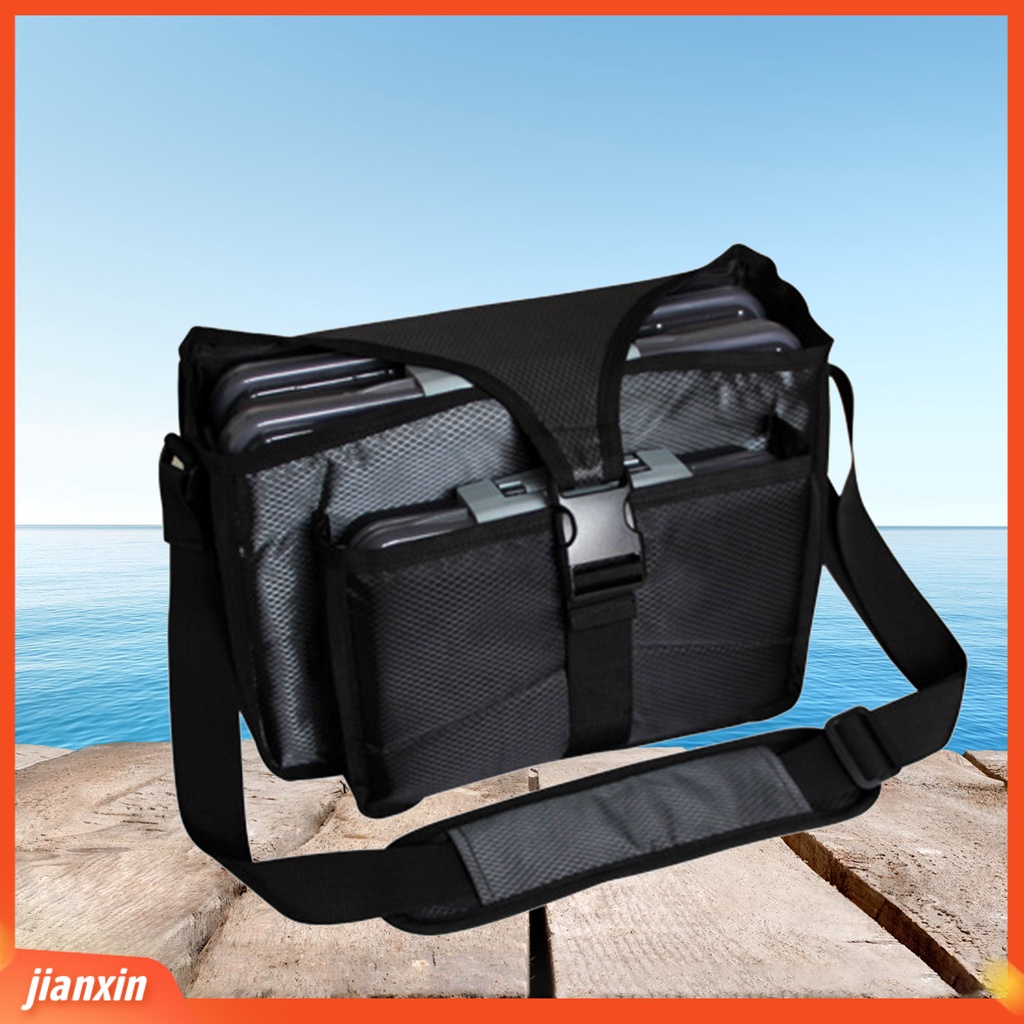 (In Stock) Tas Memancing Portabel Dua Metode Membawa Anti Gores Indah Berguna Tas Selempang Untuk Angling