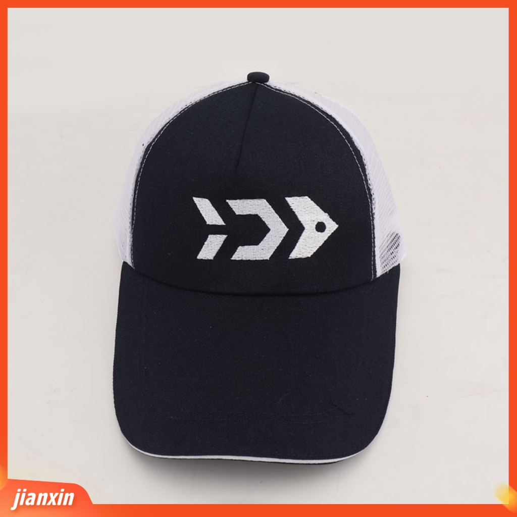 (In Stock) Topi Matahari Adjustable Panjang Brim Windproof Sunshade Semimesh Outdoor Lari Memancing Topi Baseball Pakaian Sehari-Hari