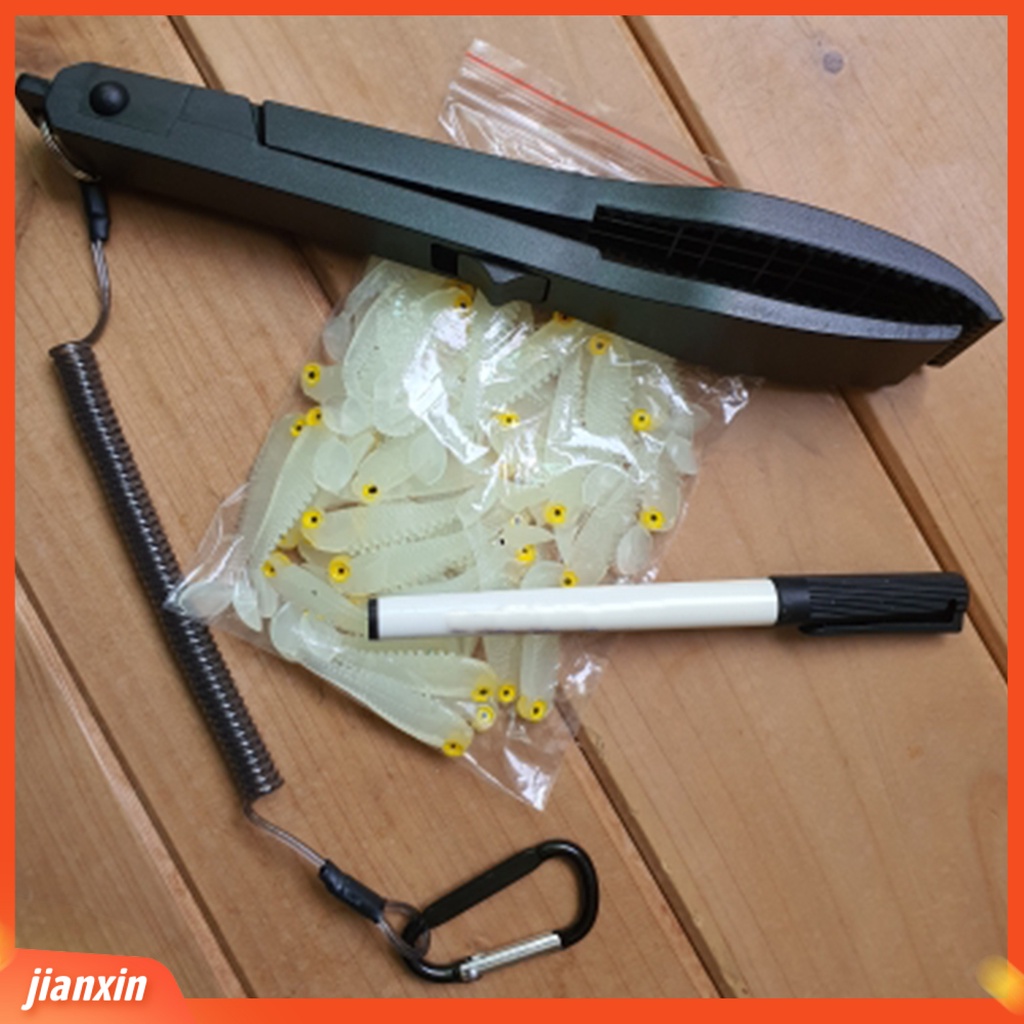 (In Stock) Gripper Pancing Tahan Aus Pegangan Ergonomis ABS Memancing Controller Dengan Lanyard Memancing Aksesoris