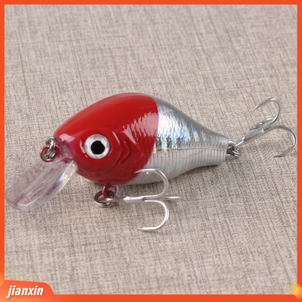 (In Stock) Outdoor Sinking Stream Hard Fishing Lure 60mm Umpan Tackle Untuk Trout Tengger Bass