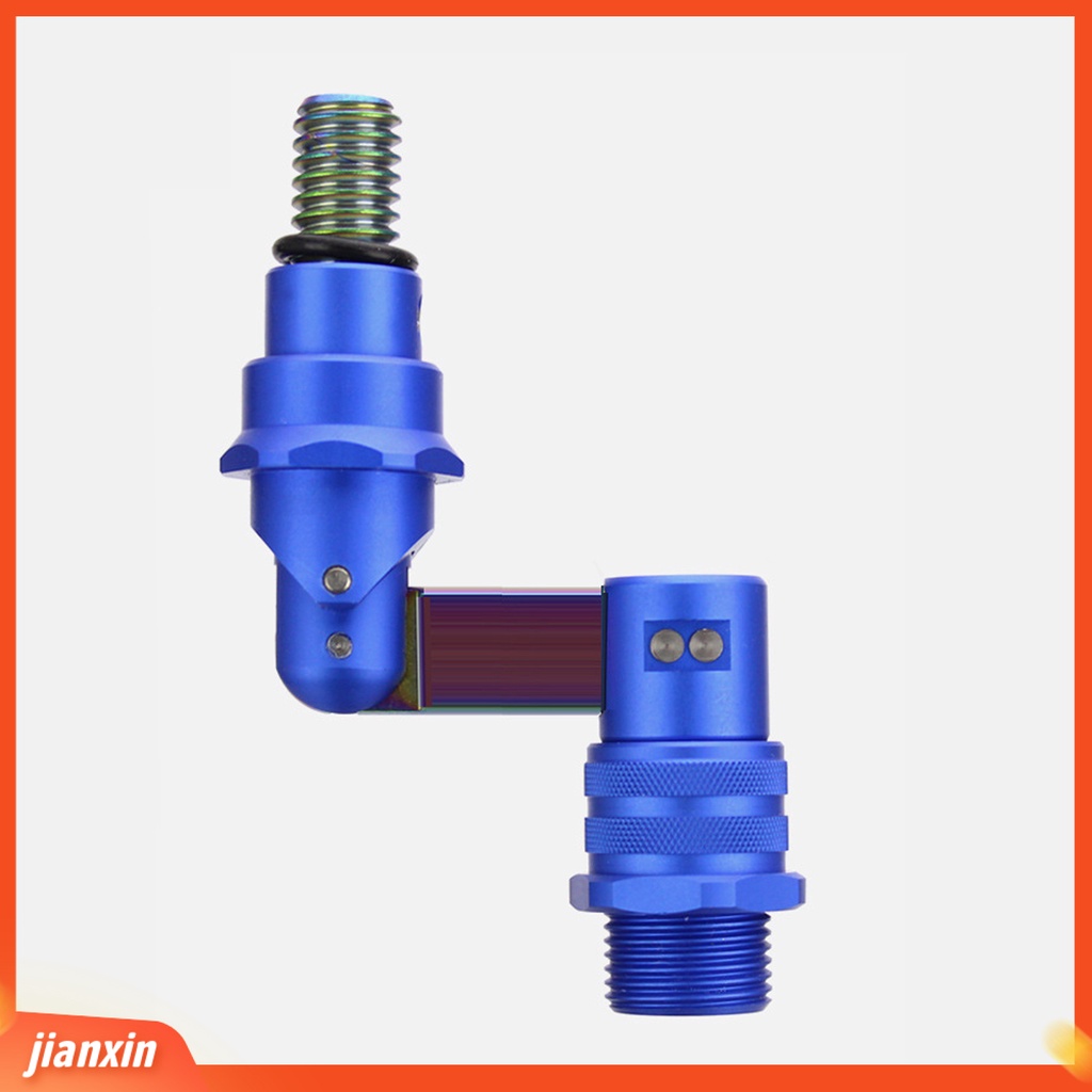 (In Stock) Konektor Adaptor Jaring Celup Portabel Aluminium Alloy Dapat Dilipat Alat Pancing