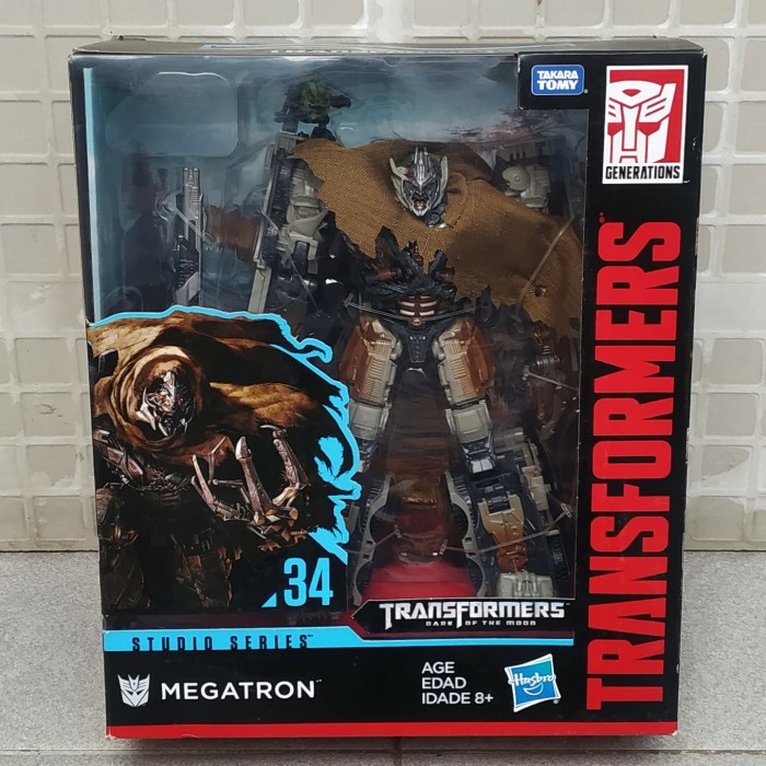 HASBRO TRANSFORMERS STUDIO SERIES 34 MEGATRON DOTM LEADER CLASS