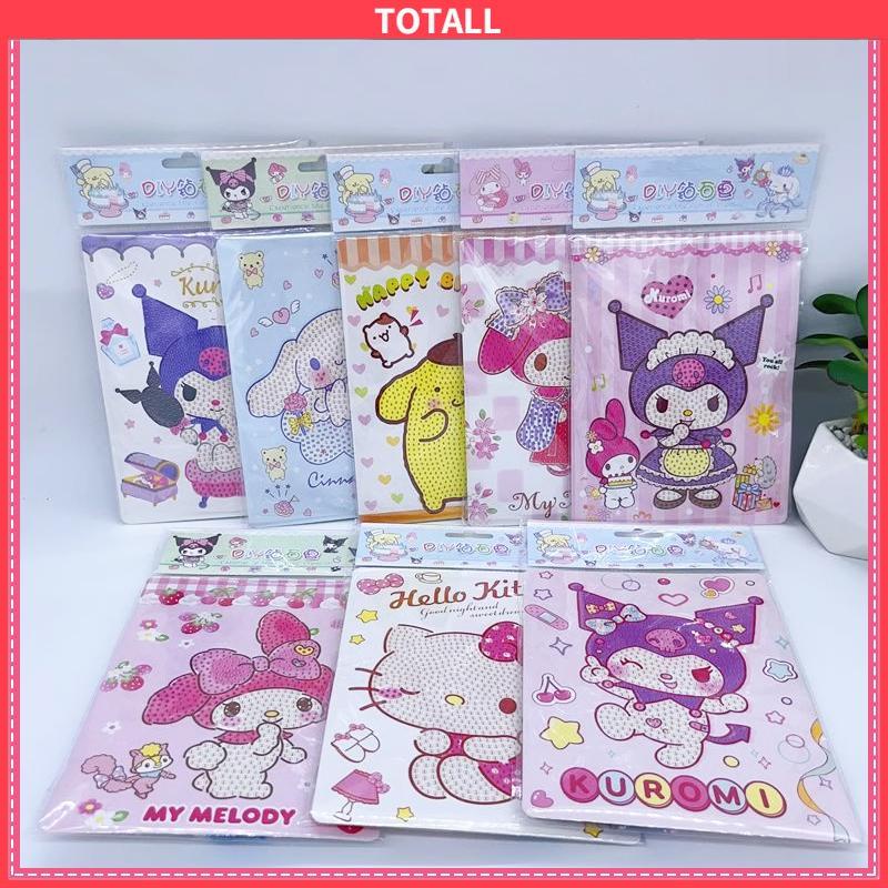 

COD Stiker berlian DIY anak-anak stiker tangan kreatif tempelkan mainan kartun lucu stiker kartun-Totall