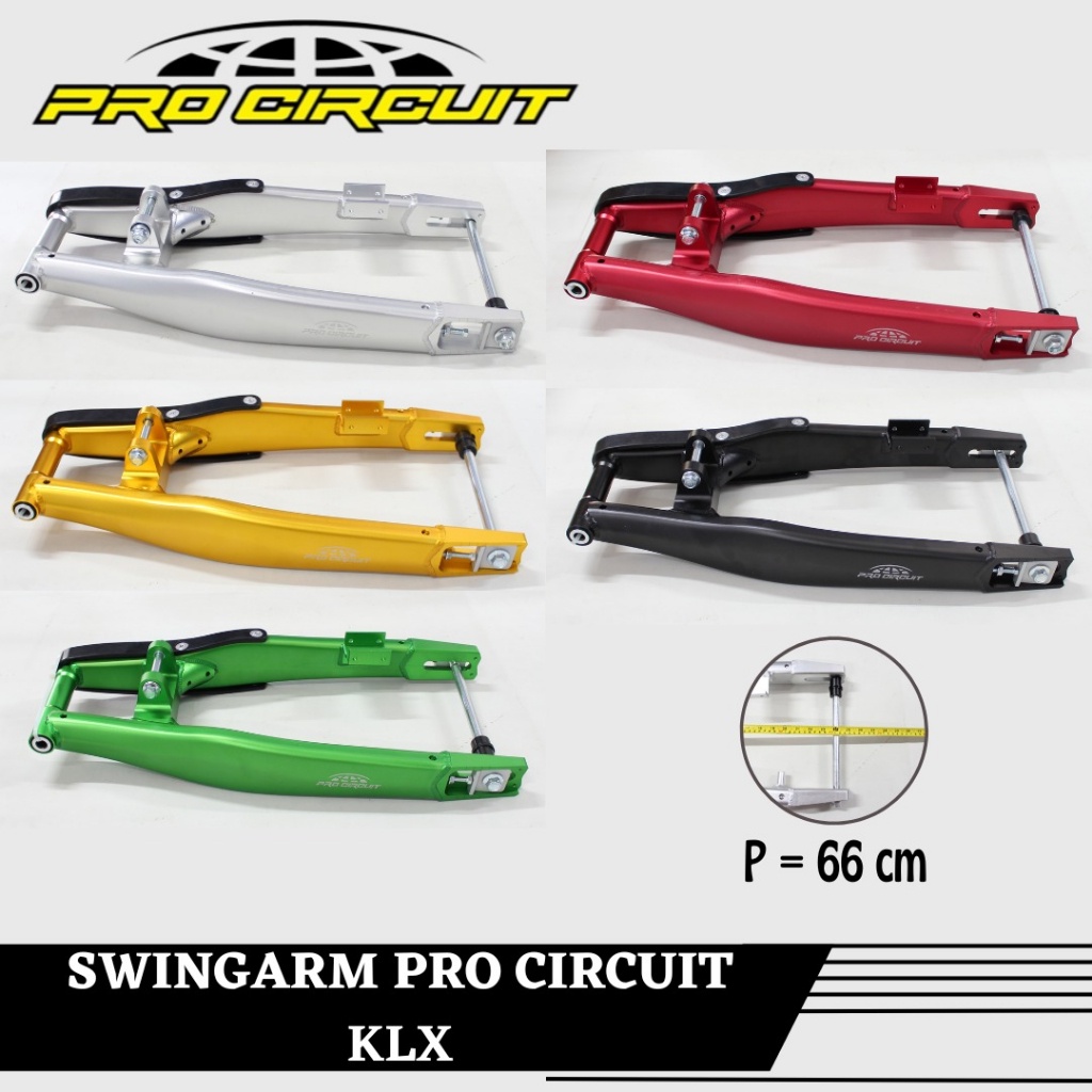 Swing ARM Procirciut KLX Sasis Motor KLX Pro Circuit 66 cm PNP All KLX full cnc import