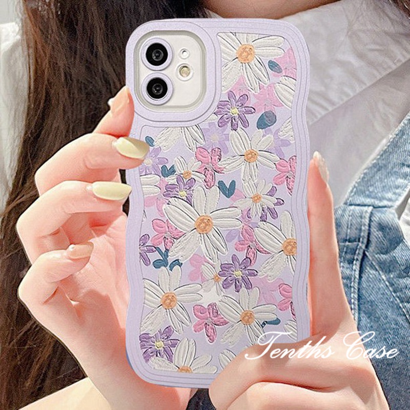 Untuk Huawei Y9 Prime 2019y9s Y7A Nova Y70 Y90 9 7Pro 7SE 7 5T 6SE 4e 3i 3e Honor 8X 3D Wave Edge Tulip Phone Case