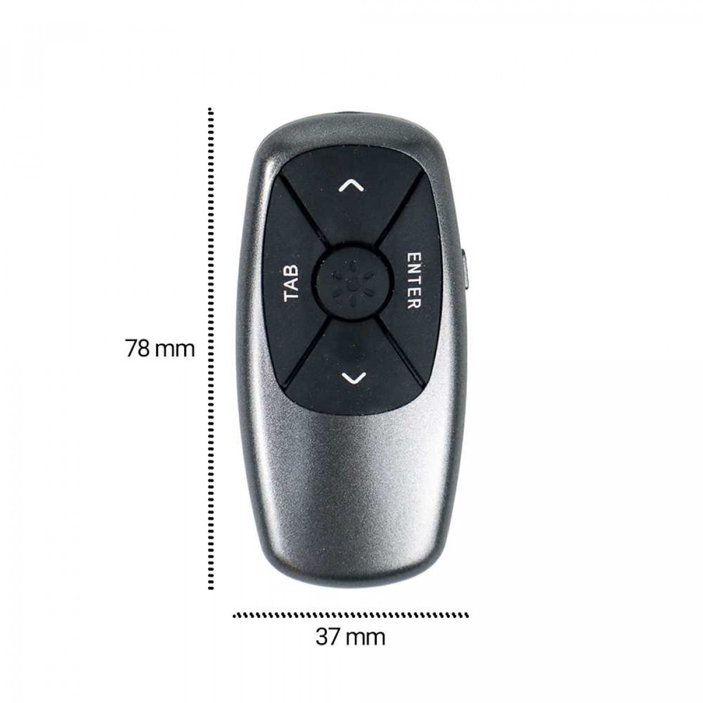 Taffware Wireless Laser Pointer Presenter Red 2.4Ghz - DSIT011