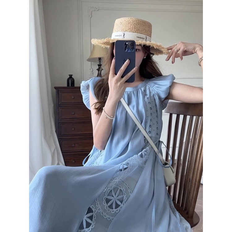 Women's French retro dress