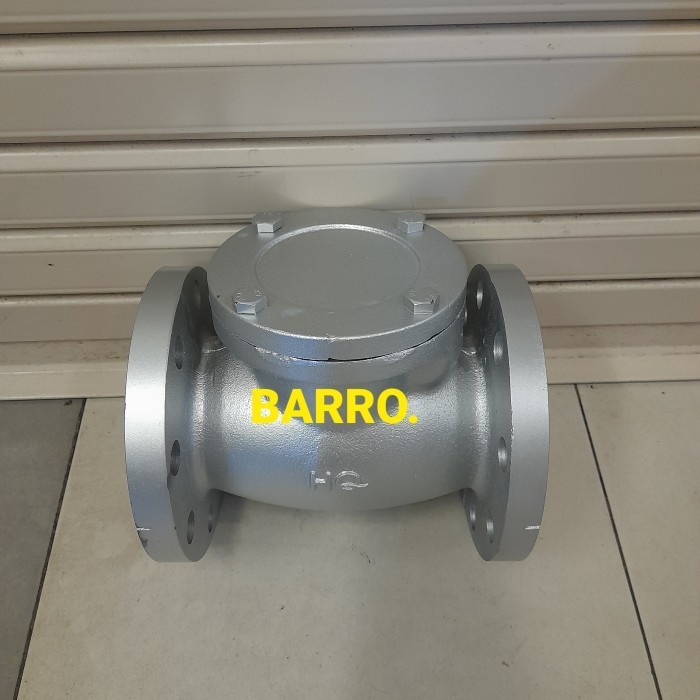 Swing Check Valve 6 Inch Cast Iron JIS 10K Flange DN 150