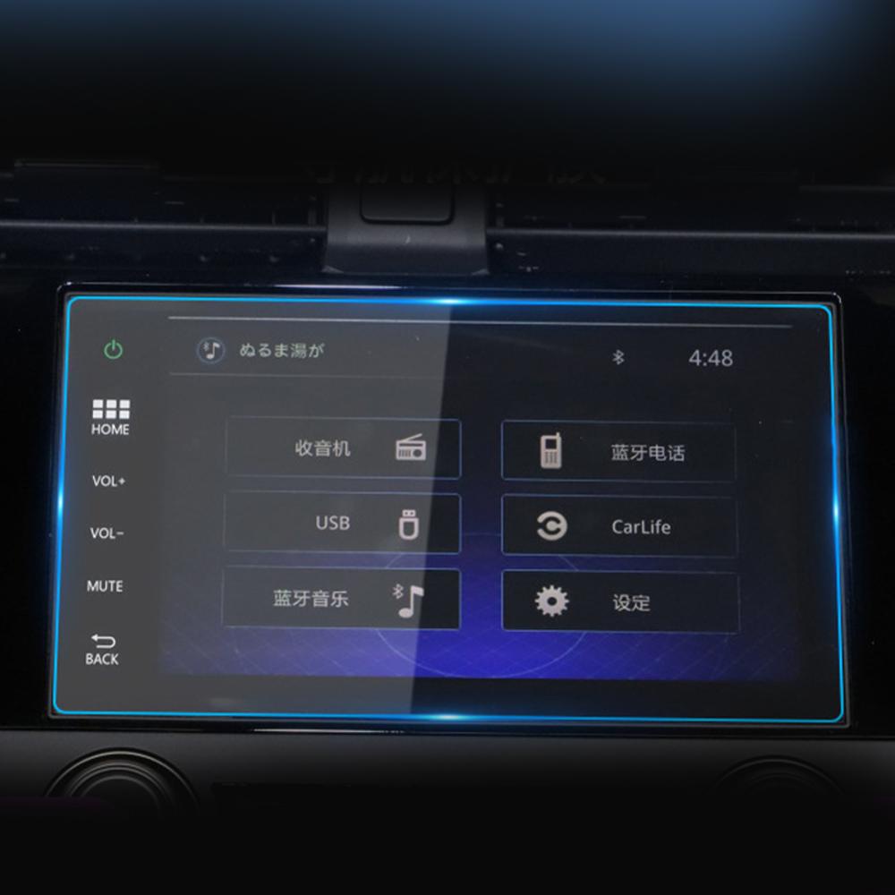 Openmall 7inch/9inch Navigasi GPS Mobil Definisi Tinggi Tempered Screen Dashboard Display Pelindung Cover Film Pelindung Interior Untuk Honda civic 2016-2022 H7P7