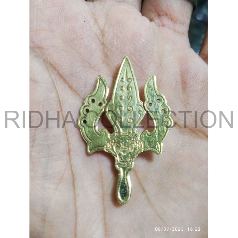 pin bros kujang trisula pin peci iket pin bros RIDHA
