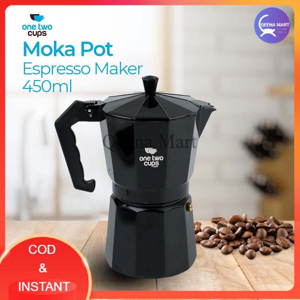 Espresso Coffee Maker Moka Pot Teko Stovetop Filter 450 ml - MX001